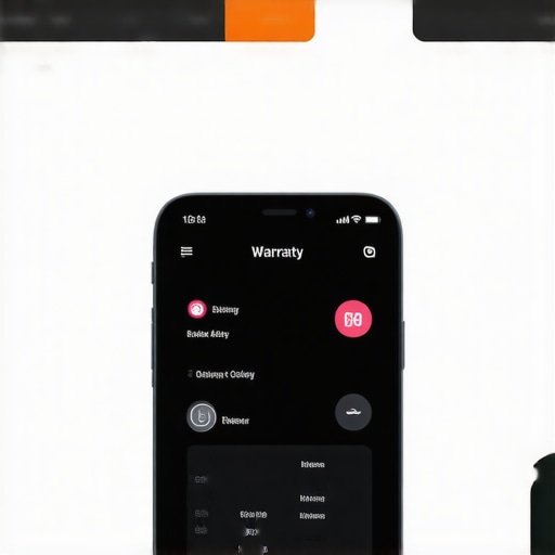Smart Home Appliance Management System Smart home control panel displaying appliance warranty and maintenance data