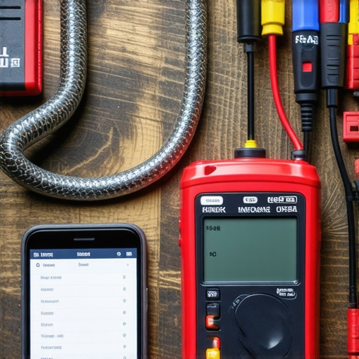 Tools for Appliance Maintenance Multimeter, drain snake, and smart diagnostics app for appliance repair