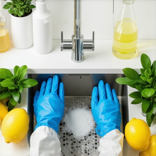 How to Fix a Clogged Garbage Disposal With Natural Cleaners