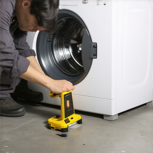 The Best Way to Level a Washer on an Uneven Garage Floor