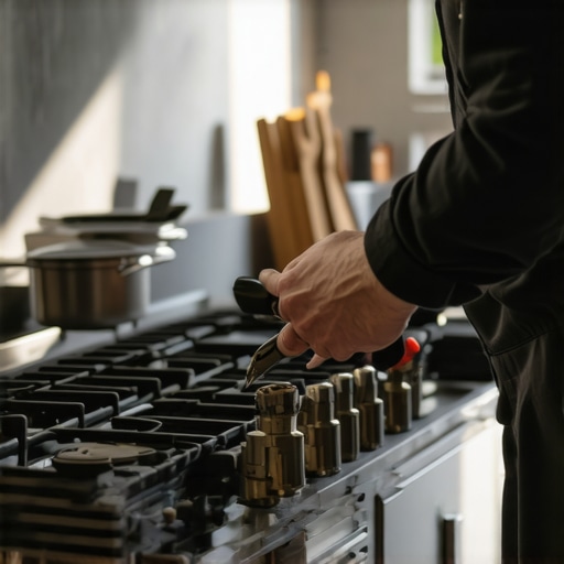 The One Part You Should Never DIY on Your Gas Range