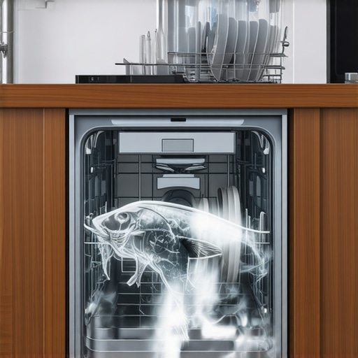 Why Your New Dishwasher Smells Like Fish After the First Wash