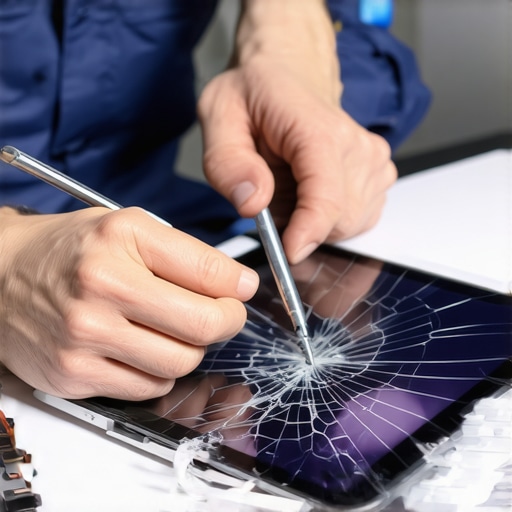How to fix a tablet screen that is non-responsive after a software update