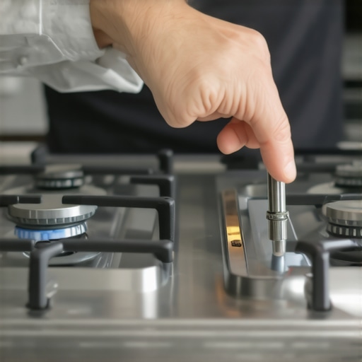 How to properly level a gas range for even baking and safety