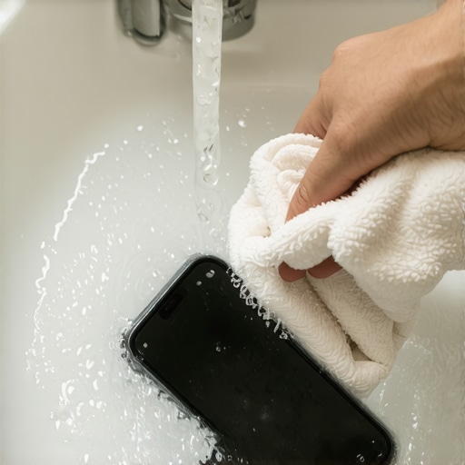 How to save your smartphone after it takes a dive in the sink
