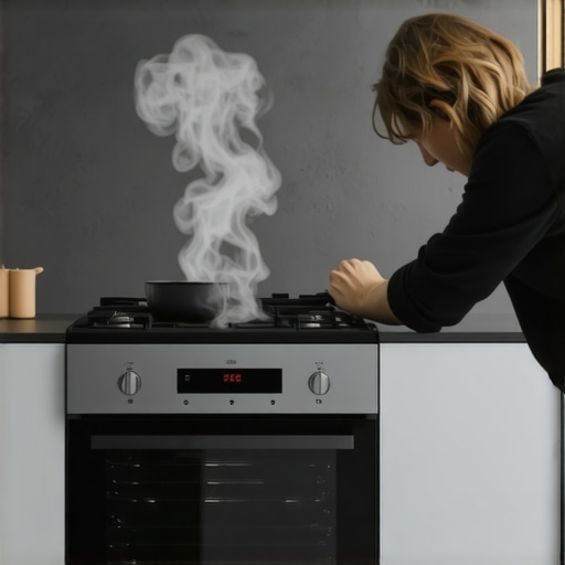The first check for an oven that smells like gas when baking