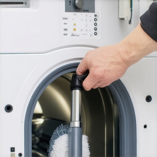 The safest way to clean the lint out of your dryer's internal cabinet