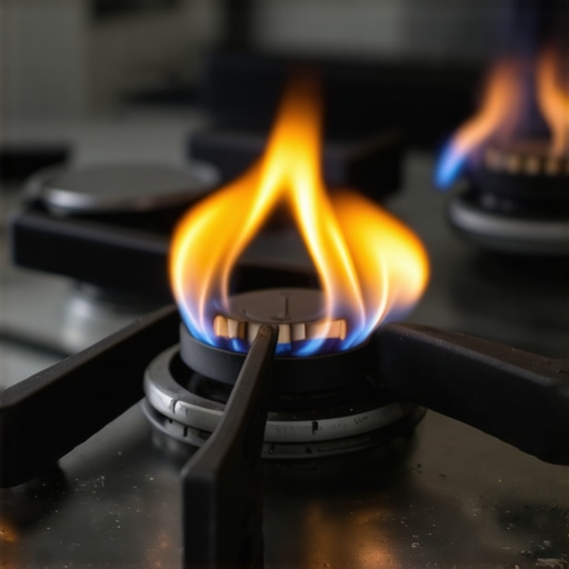 Why Your Gas Cooktop Burners Are Orange Instead of Blue