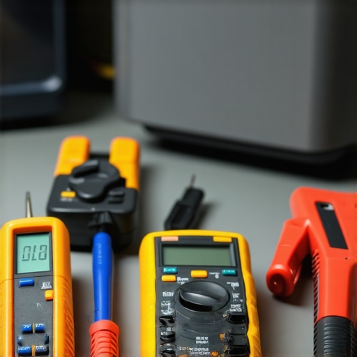Essential Appliance Repair Tools A technician using a multimeter to diagnose an appliance issue