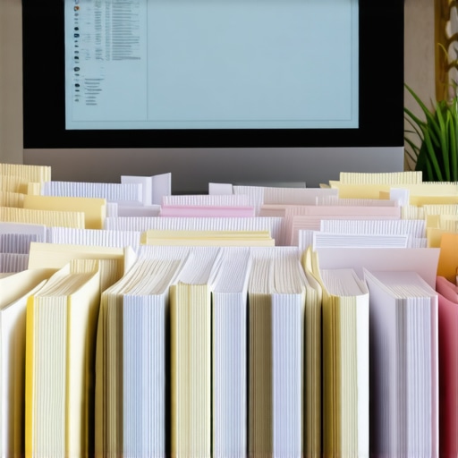 Organizing Warranty Documents for Quick Access Person arranging digital files of appliance warranties and receipts on a computer.