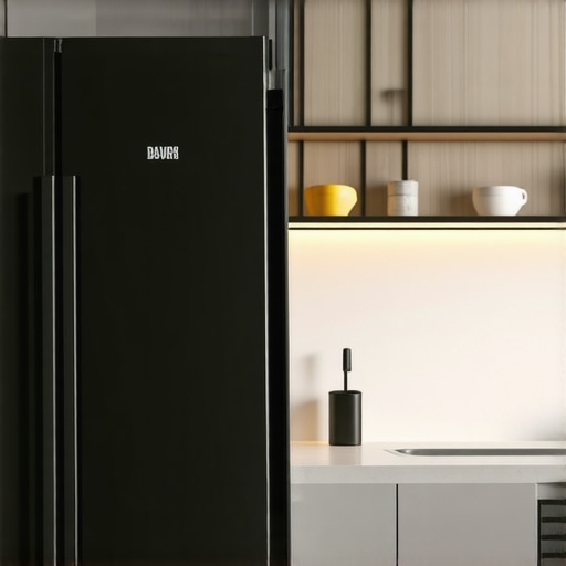 The Critical Clearance Gap for a Refrigerator in a Nook