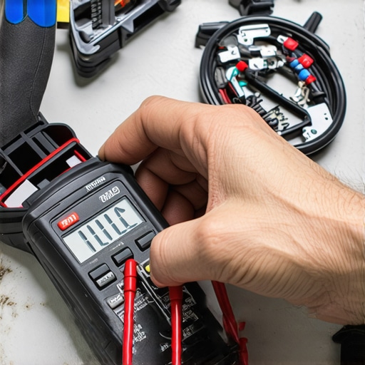 Tools Used for Long-Term Appliance Maintenance A technician testing an appliance with a multimeter and ultrasonic cleaner in a repair workshop.