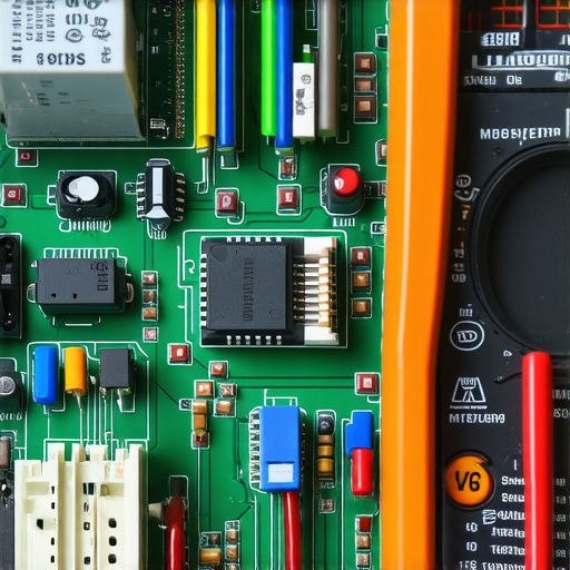 Testing a modern appliance control board with a multimeter