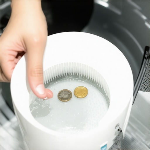 Removing coins and debris from a washer filter