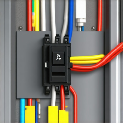 Dedicated 20-Amp Circuit Breaker for Smart Oven A properly installed and labeled 20-amp circuit breaker in a home electrical panel for a modern smart oven.