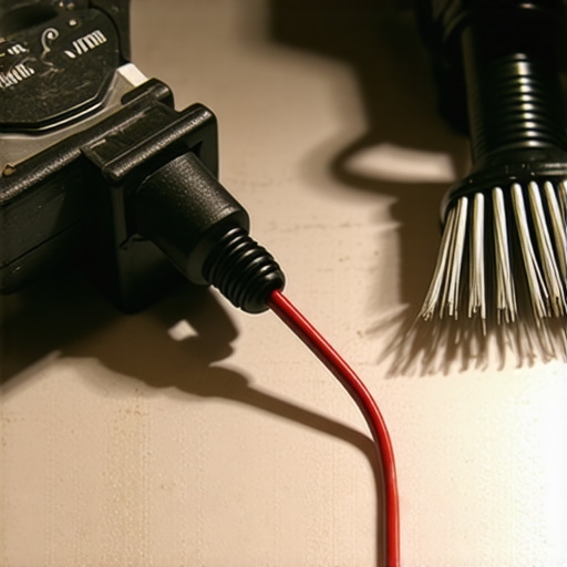 A technician testing a refrigerator water valve with a digital multimeter to troubleshoot ice maker failure.