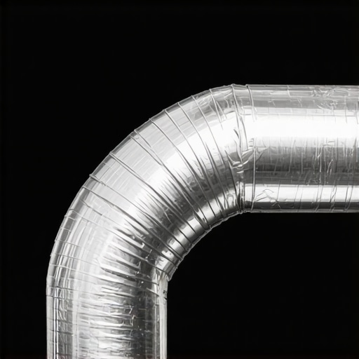 Essential Tools for Rigid Dryer Vent Installation Close up of a duct crimper tool and rigid metal pipe for dryer venting