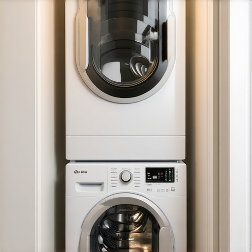 How to Install a Stackable Laundry Pair in a Tight Closet