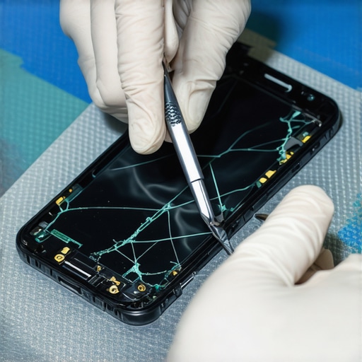 How to replace a broken phone screen safely