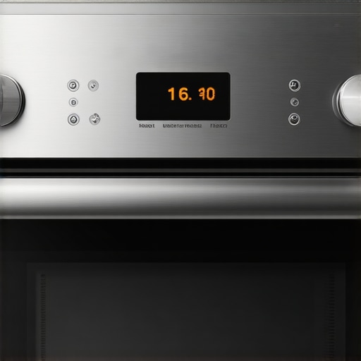 Locating the Oven Model and Serial Tag Close-up of a kitchen oven serial number plate for repair identification