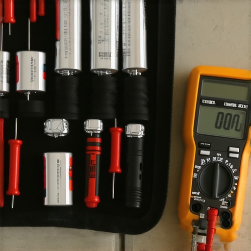 A collection of HVAC repair parts and tools illustrating professional appliance maintenance readiness.