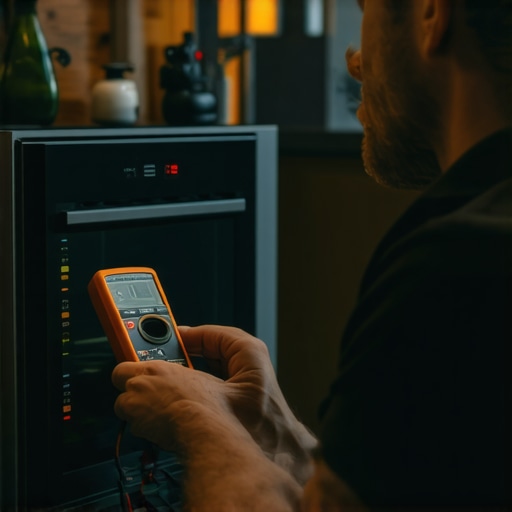 Checking voltage for smart appliance installation