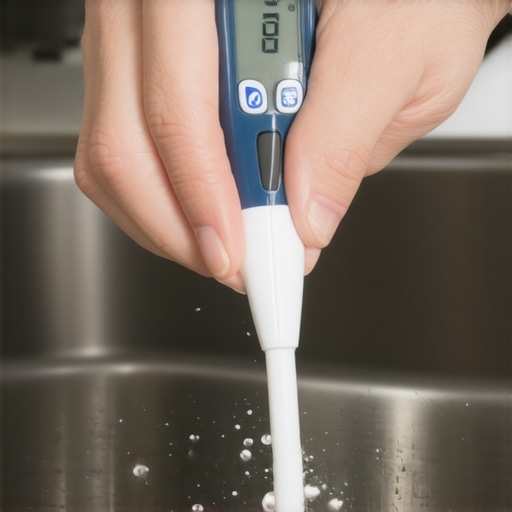 Digital TDS water tester pen measuring kitchen water quality