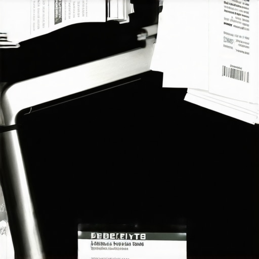 Organized appliance maintenance records and warranty documents.