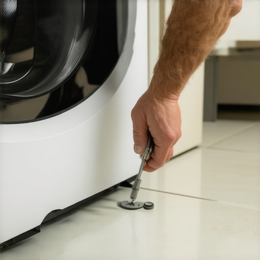 The One Screwdriver Turn That Levels a Rattling Washer
