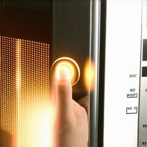 The Reset Sequence for a Glitched Microwave Display After a Power Spike