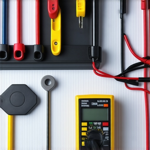 Technician using a multimeter to test a refrigerator for warranty verification.